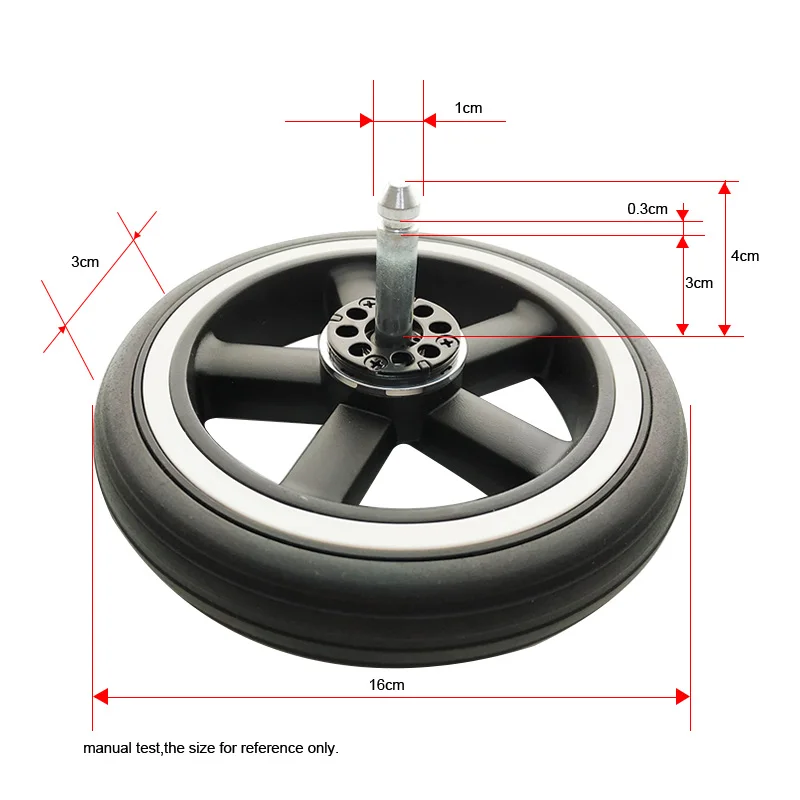 Stroller Rear Wheel Each For Cybex Priam Mios Melio Gazelle S Balios S Libelle Orfeo Pushchair Buggy Back Wheel Accessories