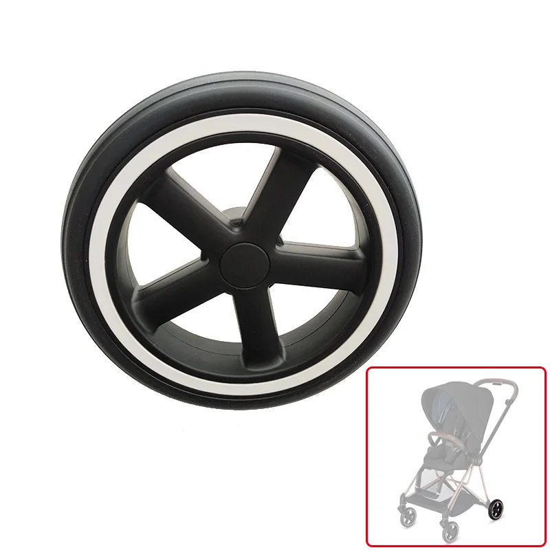 Stroller Rear Wheel Each For Cybex Priam Mios Melio Gazelle S Balios S Libelle Orfeo Pushchair Buggy Back Wheel Accessories