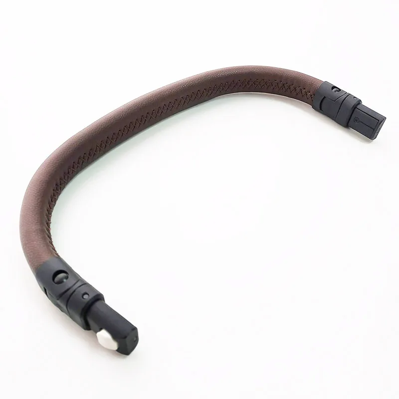 Buggy Bumper Bar For Cybex Gazelle S Twin Baby Stroller Armrest With Leather Cover Adjustable Pushchair Replacement Accessories