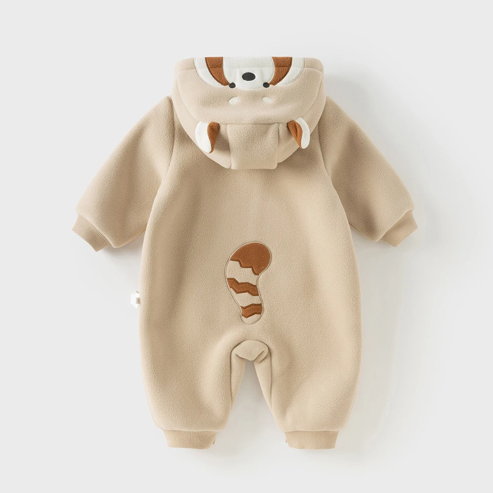 Dave Bella Baby Jumpsuit Newborn Creeper Winter Boys Girls Baby Fashion Casual Cartoon Cute Romper Outdoor Warm DB4236421-B