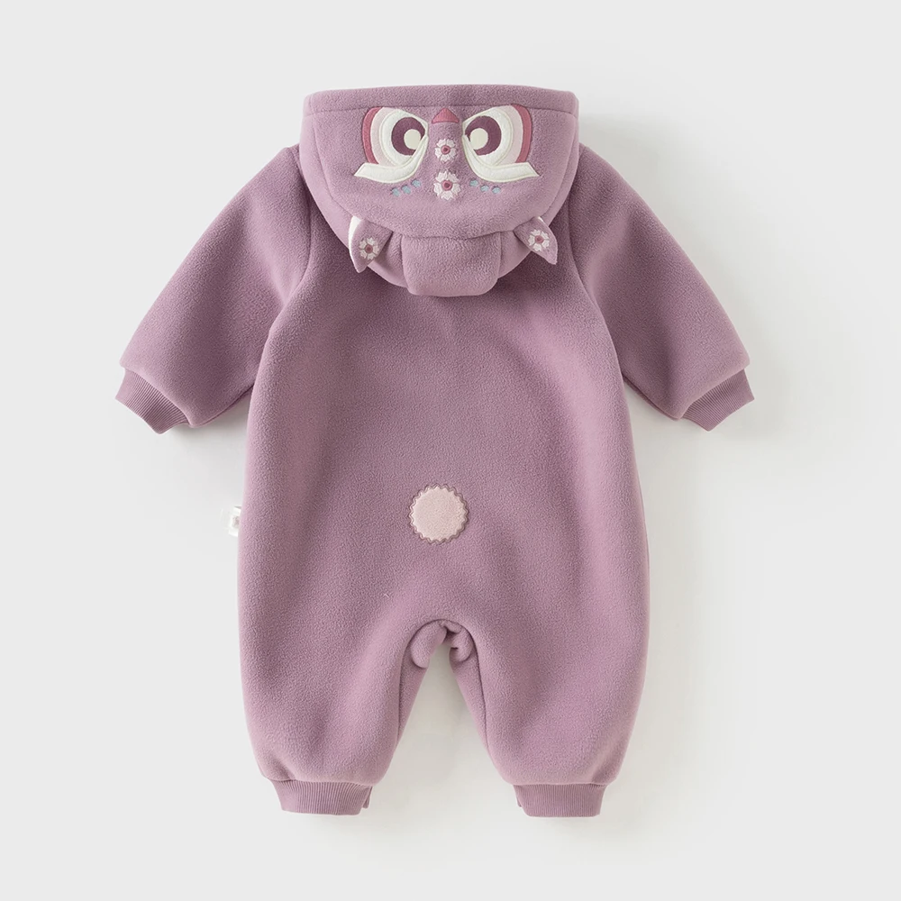 Dave Bella Baby Jumpsuit Newborn Creeper Winter Boys Girls Baby Fashion Casual Cartoon Cute Romper Outdoor Warm DB4236421-B