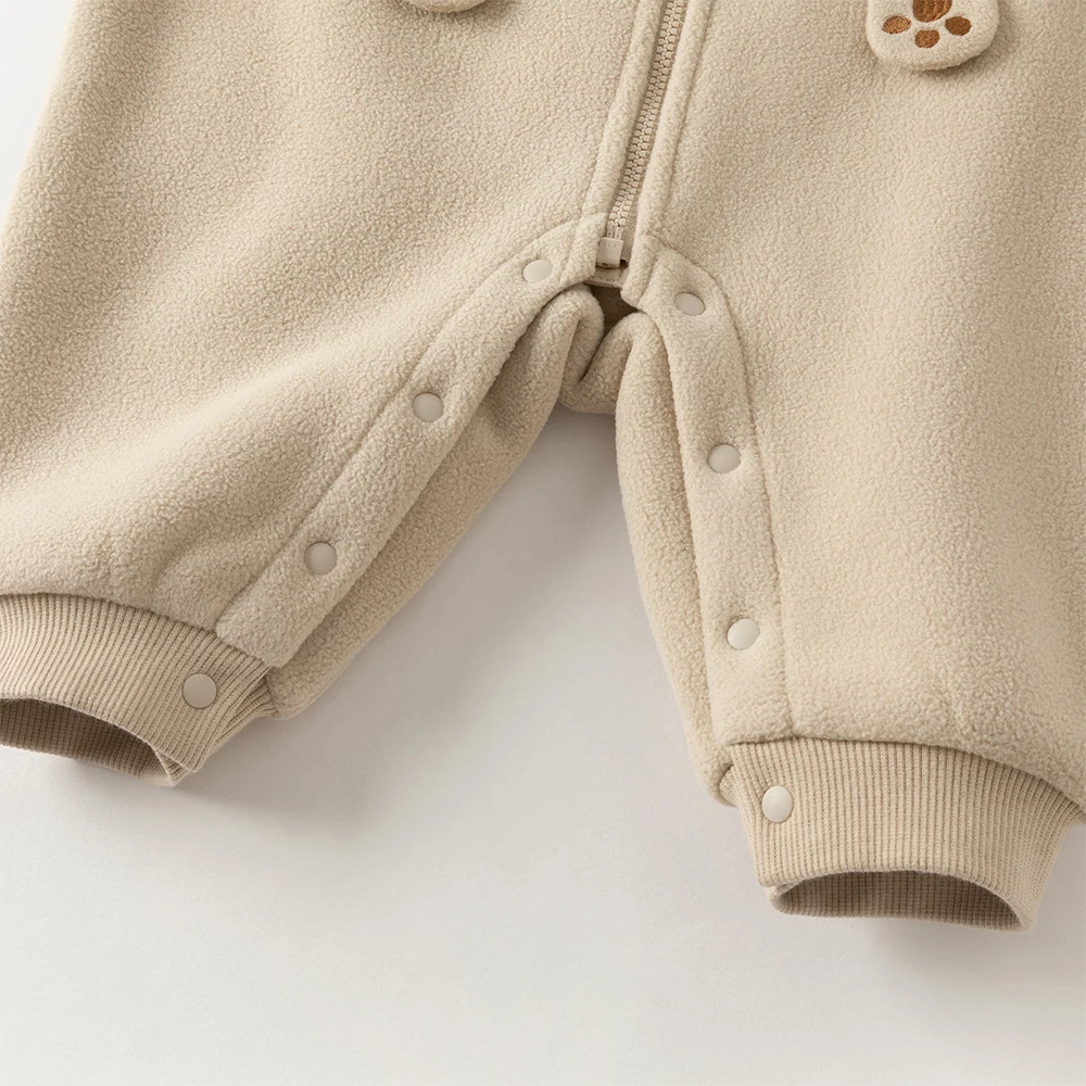 Dave Bella Baby Jumpsuit Newborn Creeper Winter Boys Girls Baby Fashion Casual Cartoon Cute Romper Outdoor Warm DB4236421-B