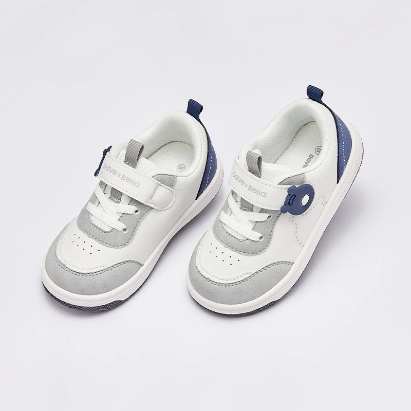 Dave Bella Kids Sports Shoes For Boys Casual Sneakers Spring Autumn Non Slip Girls Board Shoes Children Baby Shoes DB3241470