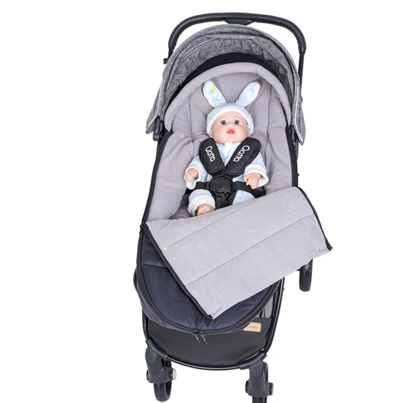 Stroller Footmuff Universal Fit for 95% Strollers Winter Warm Socks Waterproof Cotton Sleeping Sack Baby Stroller Accessories