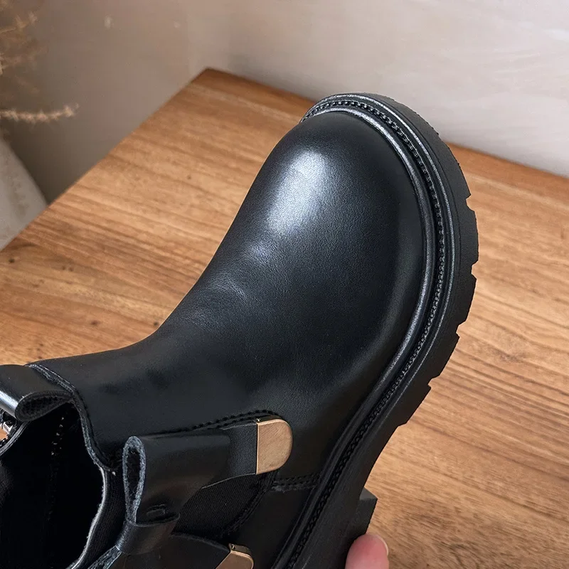 Children Casual Boots for Girls 2025 Autumn Winter New Fashion Korean Style Soft Bottom Anti-slippery Versatile Princess Shoes