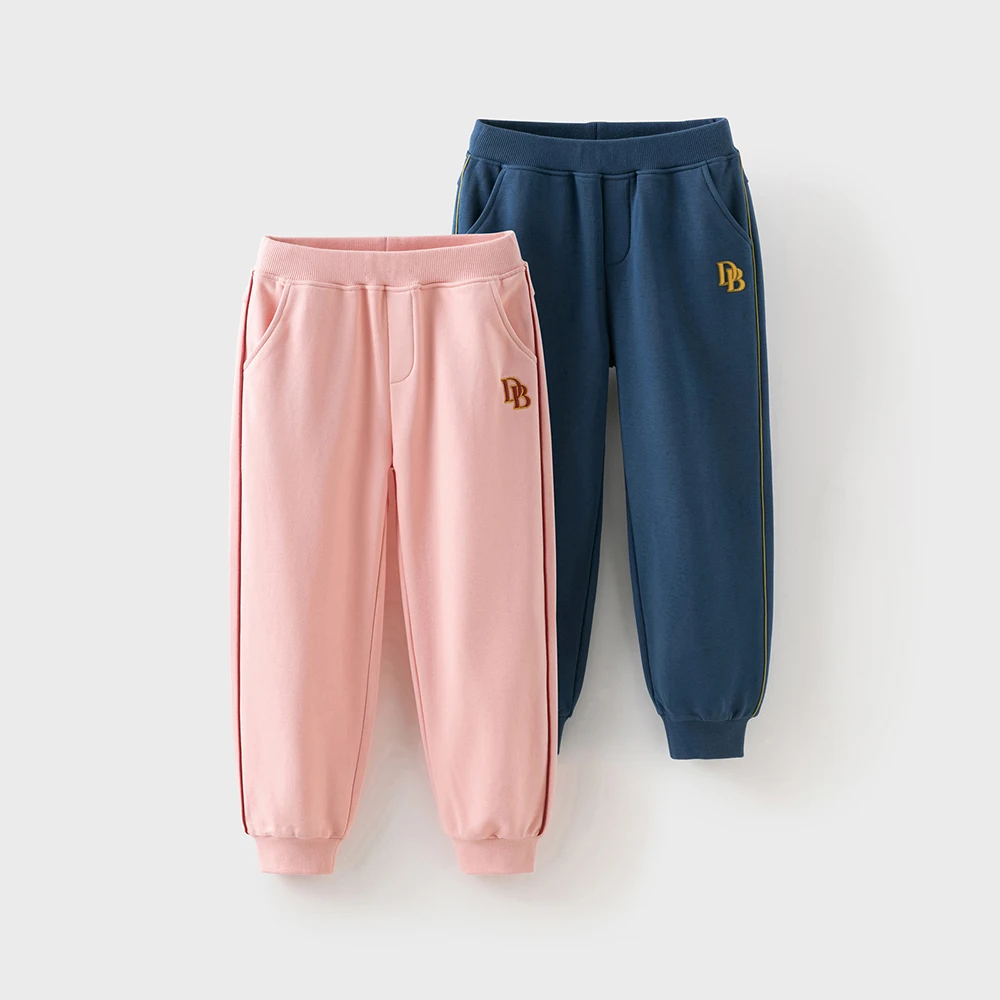 Dave Bella Children Pants Autumn Winter Boys Girls Cotton Sports Trousers Elastic Waist Casual Outerwear Kids Clothing DK3252966