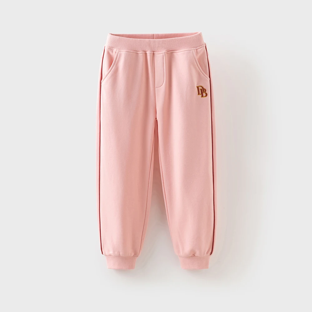 Dave Bella Children Pants Autumn Winter Boys Girls Cotton Sports Trousers Elastic Waist Casual Outerwear Kids Clothing DK3252966