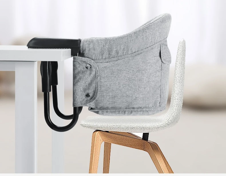 PANGDUBE Foldable Baby High Chair Portable Feeding Chair Booster Seat with Safety Belt Toddler Dining Chair for Infant Travel