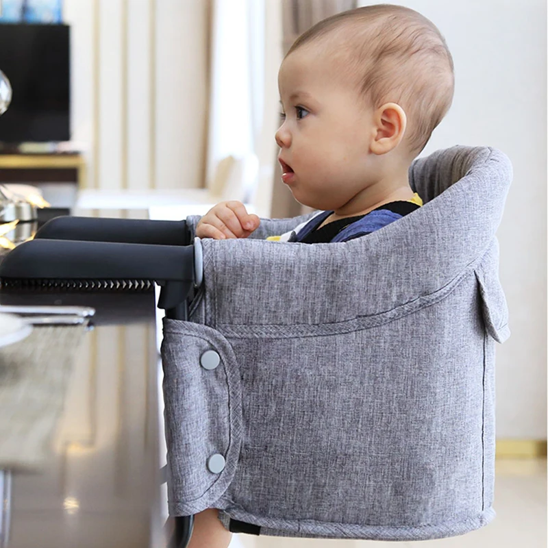 PANGDUBE Foldable Baby High Chair Portable Feeding Chair Booster Seat with Safety Belt Toddler Dining Chair for Infant Travel