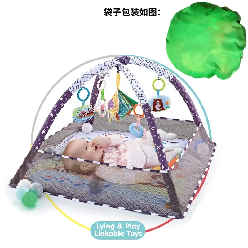 Educational Fitness Frame For Children Play Mat Rack Crawling Blanket Infant Play Rug Gift Kids Activity Mat Gym Baby Toys New
