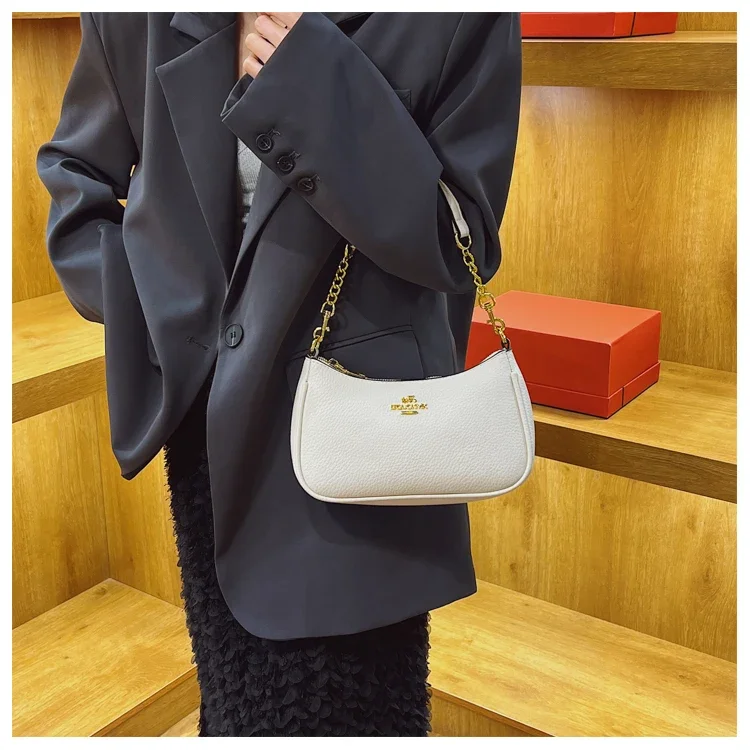 Elegant Women's Leather Classic Designer Shoulder Tote Bag Luxury Fashion Crossbody Handbag For Modern Outfits Diaper Bags