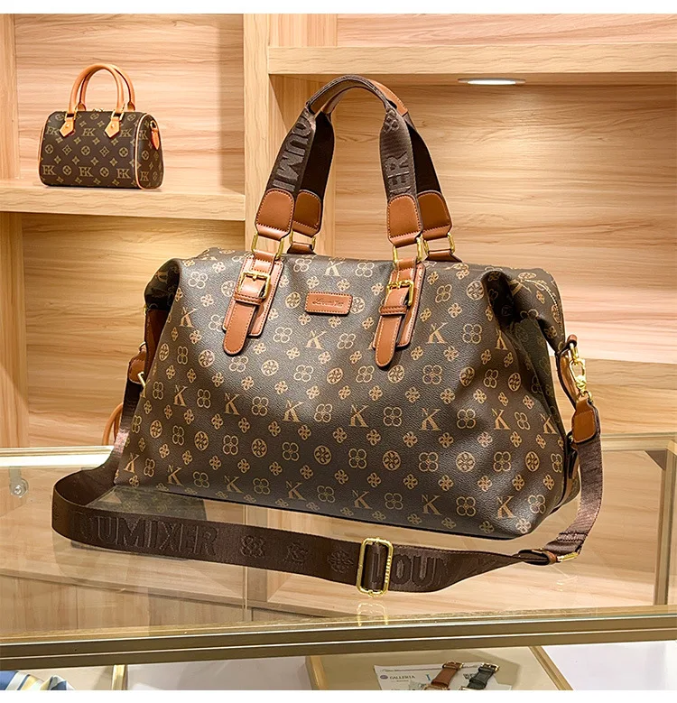 Trendy Paris Fashion Diaper Bag For Women Elegant Leather Crossbody Handbag Designer Minimalist Retro Messenger Purse And Tote