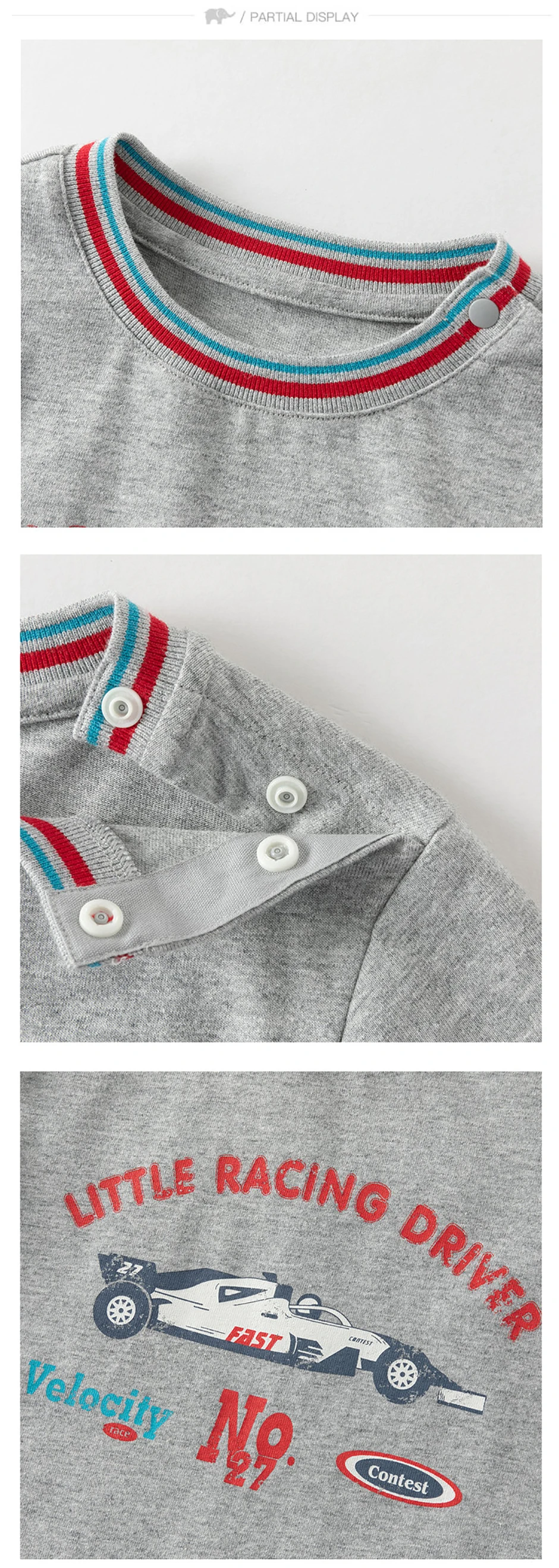 Dave Bella Children Top Pants Suits Spring Autumn Boys Sets Baby Casual Trousers Cartoon Print Pullover Kids Clothing DB1260161