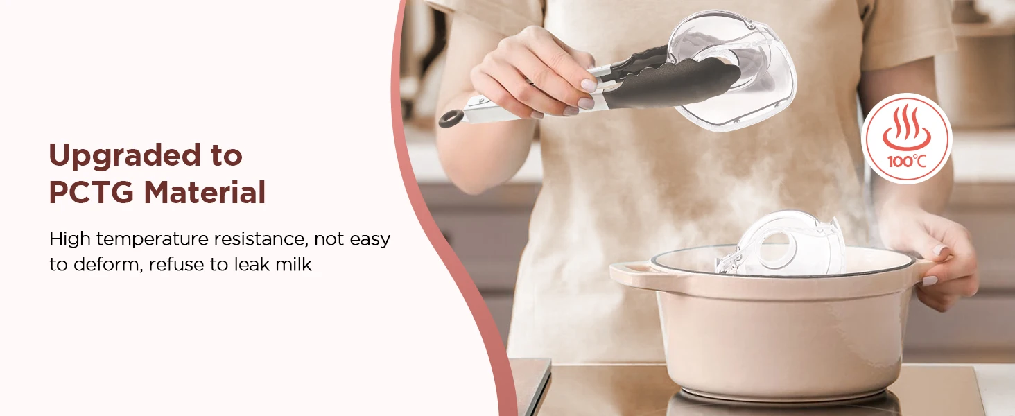 Electric Breast Pump 3 modes & 12 levels Hands-Free Breastpump, Pain-Free, BPA-Free Milk Collector with 17/19/21/24 mm Flange