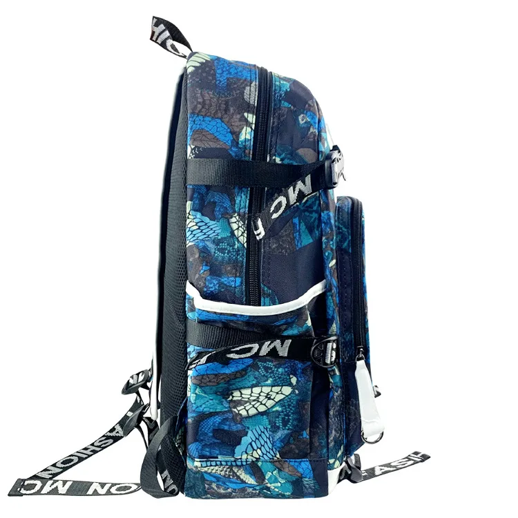 NEW Fortnite Game Headset Student Bookbag Double Shoulder Backpack For Youth Men Women Travel Motorcycle Equipment Accessories