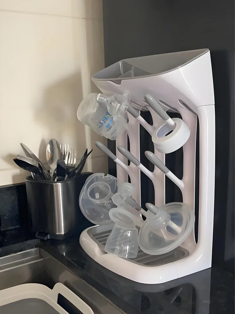 Baby Bottle Drain Rack, Convenient Drying Rack, Shelf Hanging Drain, Baby Water Cup Drying Rack Bracket Space Saving