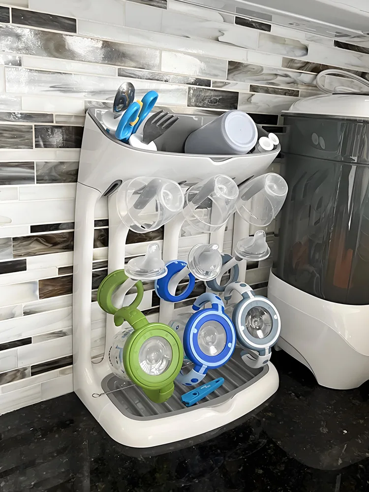 Baby Bottle Drain Rack, Convenient Drying Rack, Shelf Hanging Drain, Baby Water Cup Drying Rack Bracket Space Saving