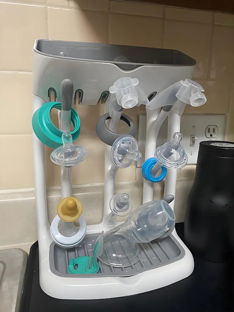 Baby Bottle Drain Rack, Convenient Drying Rack, Shelf Hanging Drain, Baby Water Cup Drying Rack Bracket Space Saving