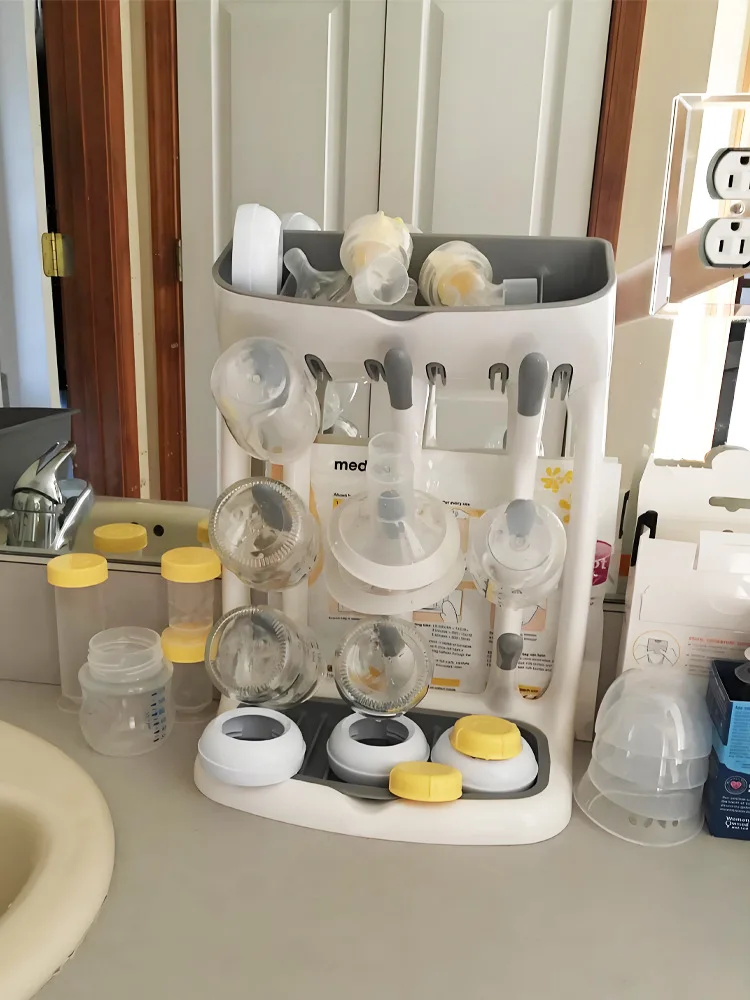 Baby Bottle Drain Rack, Convenient Drying Rack, Shelf Hanging Drain, Baby Water Cup Drying Rack Bracket Space Saving