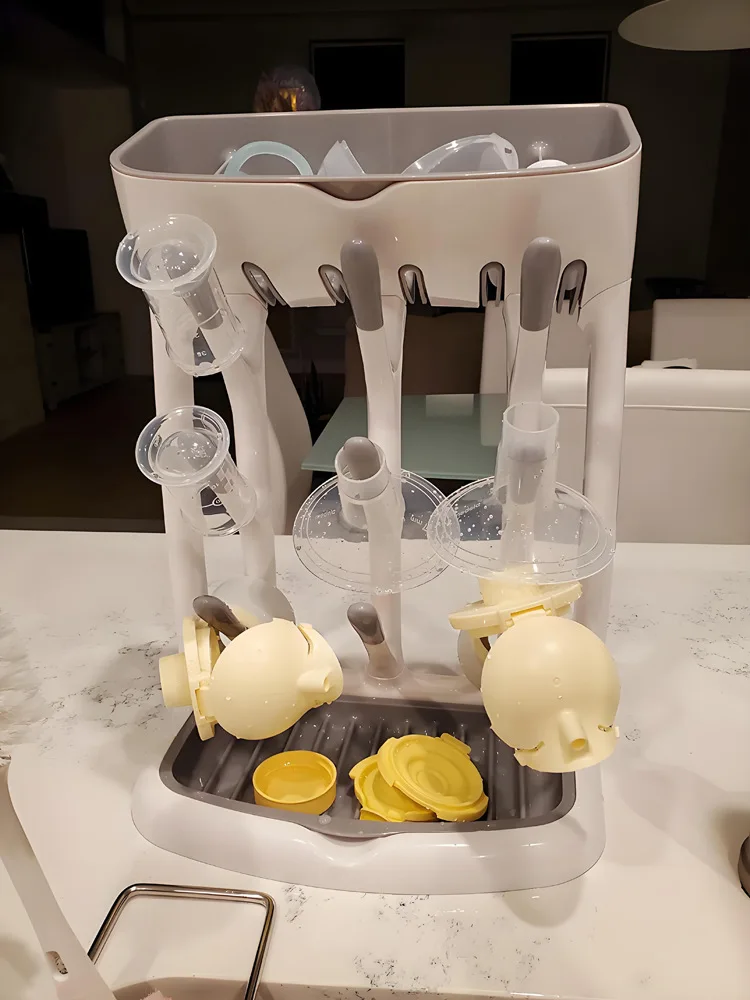 Baby Bottle Drain Rack, Convenient Drying Rack, Shelf Hanging Drain, Baby Water Cup Drying Rack Bracket Space Saving