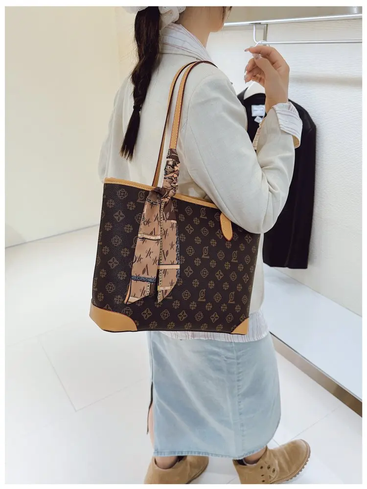 Fashionable Diaper Bag For Ladies Solid Color Leather Shoulder Purse Trendy Clutch Mini Messenger Elegant Casual Commuter Style
