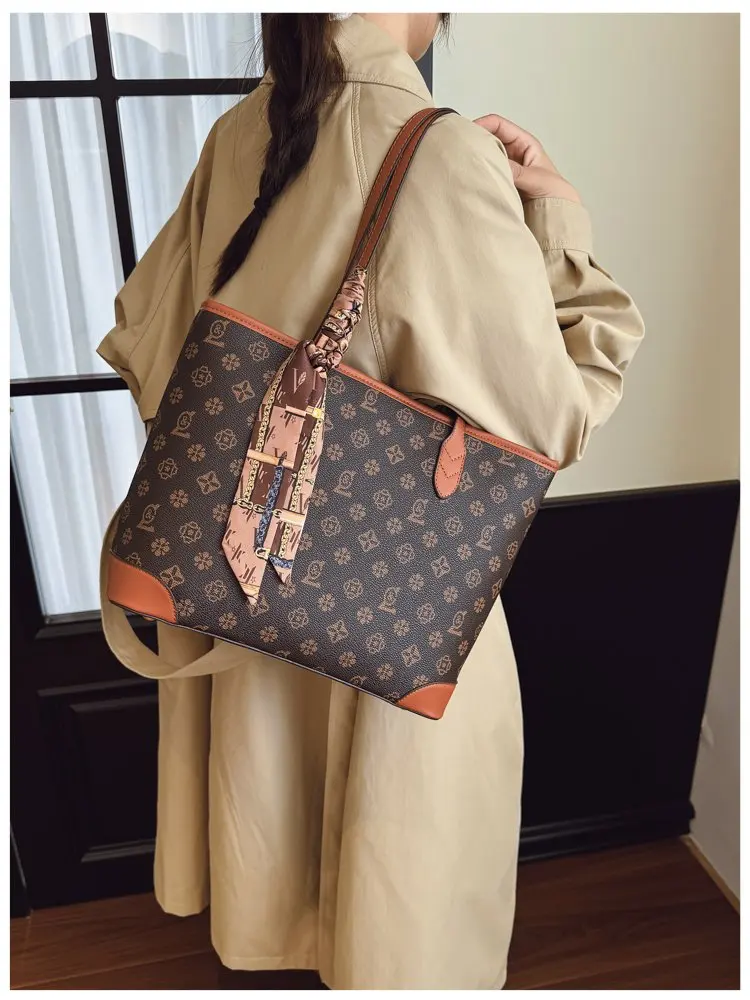 Fashionable Diaper Bag For Ladies Solid Color Leather Shoulder Purse Trendy Clutch Mini Messenger Elegant Casual Commuter Style