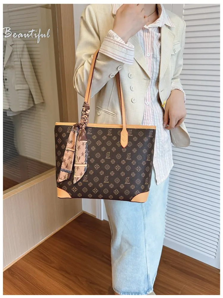 Fashionable Diaper Bag For Ladies Solid Color Leather Shoulder Purse Trendy Clutch Mini Messenger Elegant Casual Commuter Style