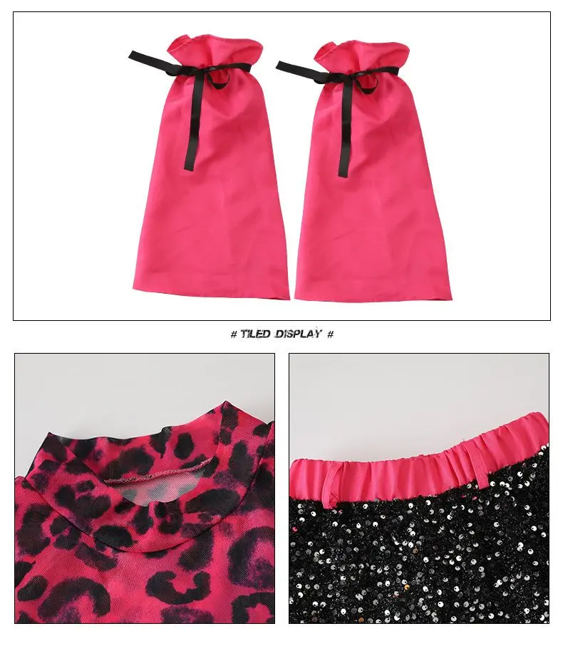 K-pop Y2K Jazz Street Dance Costume Girls Kids Stage Performance Modeling Runway Clothes Tide Shiny Cool Clothes for Children