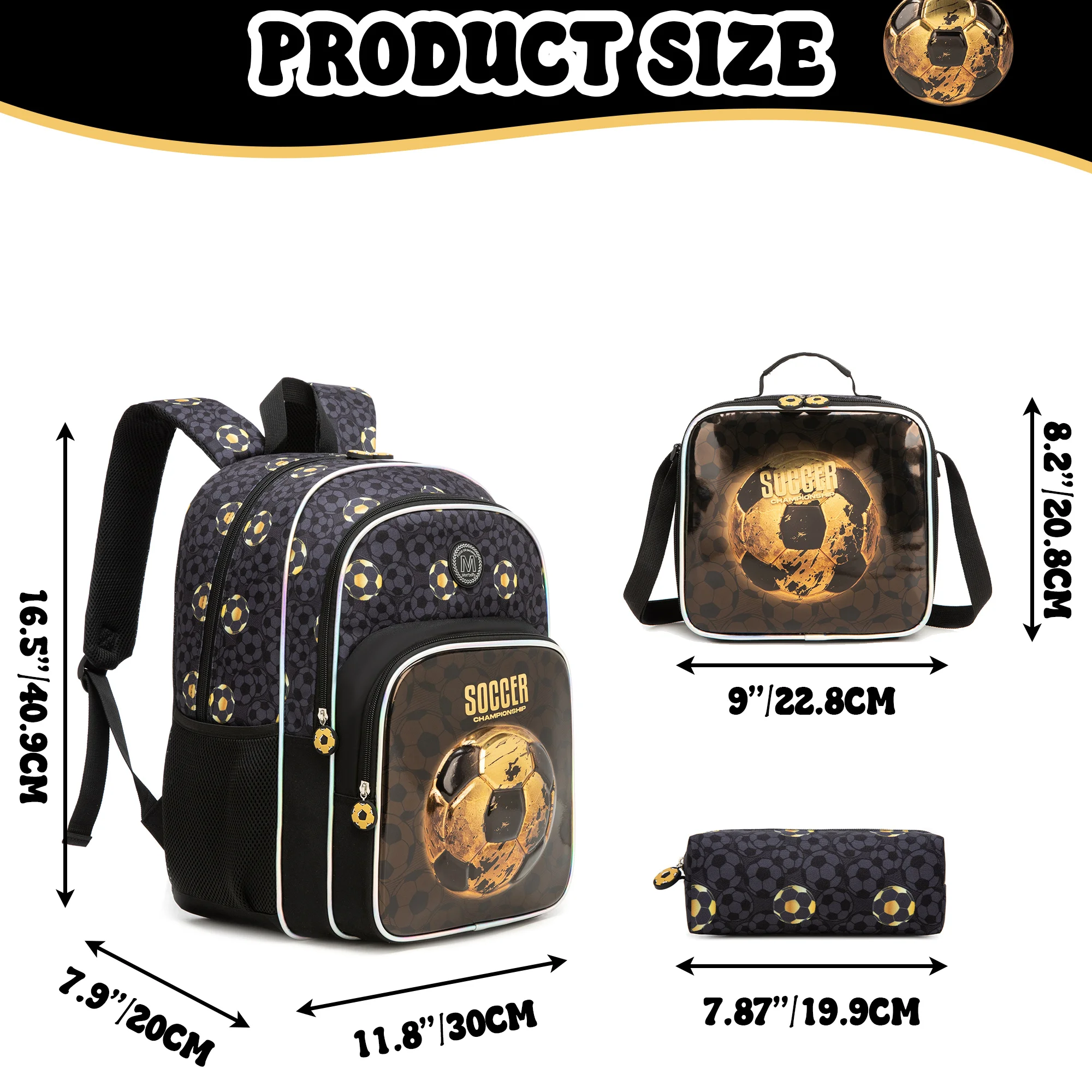 School Backpack for Boys Kids Backpack for Boys Primary School Daypack Elementary Students Kids Schoolbag with Lunch Bag