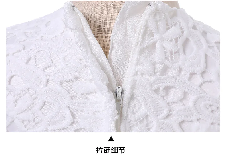 New Baby Girl Long Dresses White Lace Infant Girl Baptism Dress with Hat Kid Clothing