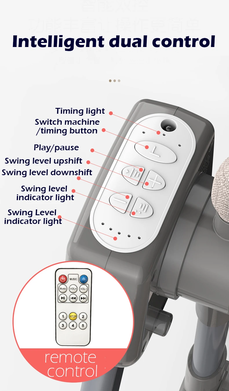 Baby Multifunctional Electric Cradle Rocking Bed Rocking Chair Newborn Smart Coax Baby Soothing Artifact Sleeping Basket