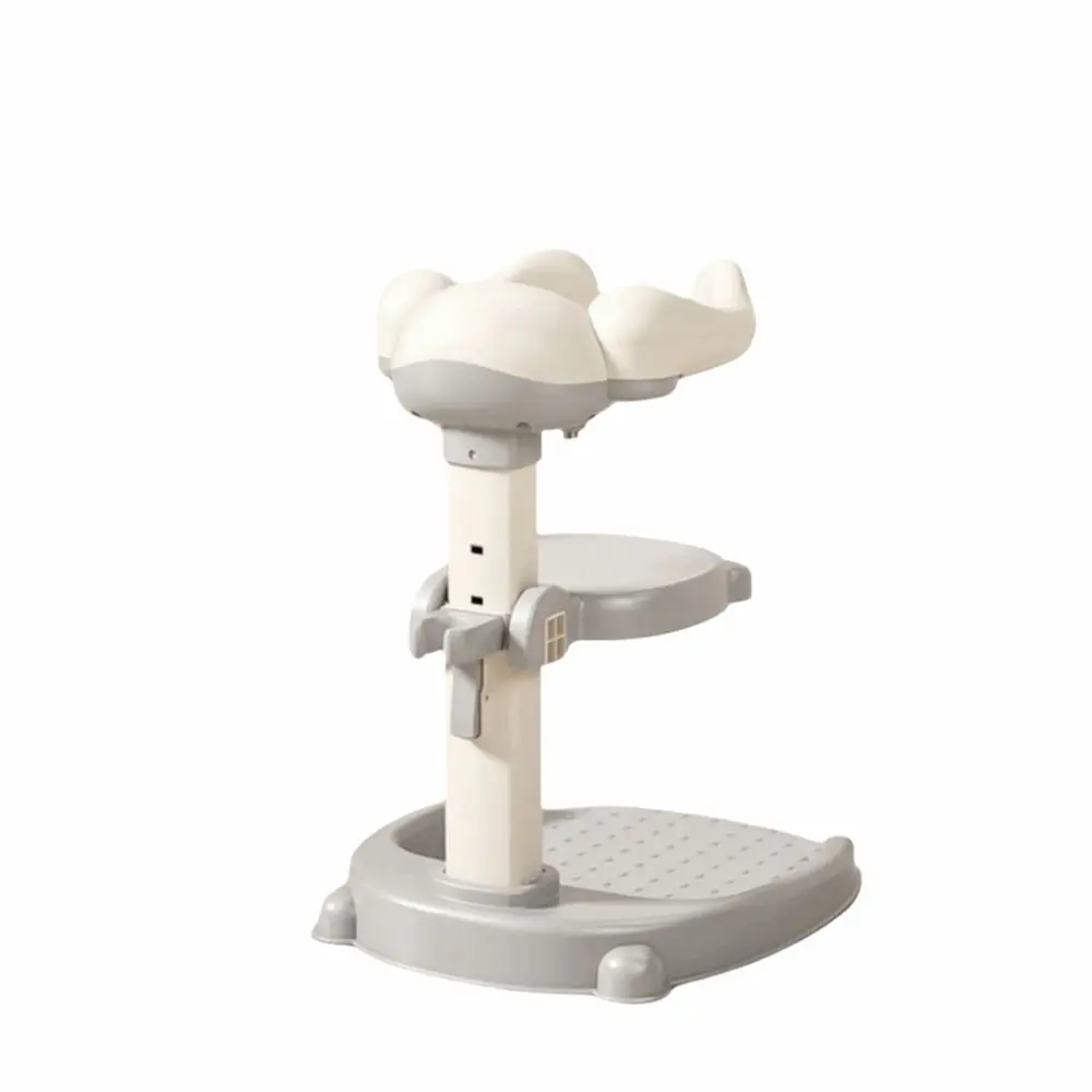 Non-Slip Baby Bath Stand Anti-Tip Free-Standing Baby Standing Shower Stand Safe Multifunctional Infant Bath Support