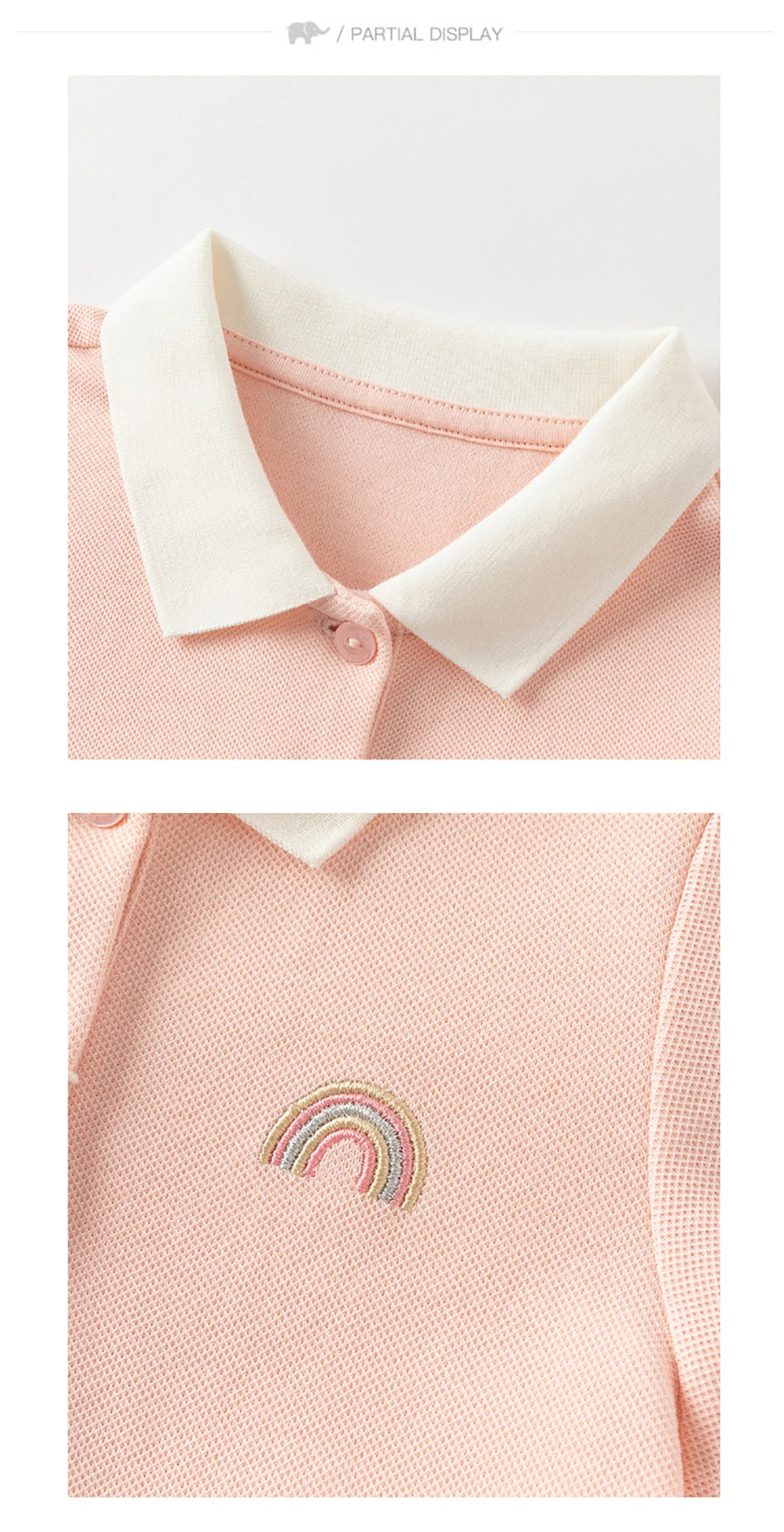 Dave Bella Autumn Girl Baby Princess Dress Casual Sweet Cute College Style Kids Polo Long sleeved Dress Party Gentle DB3254962
