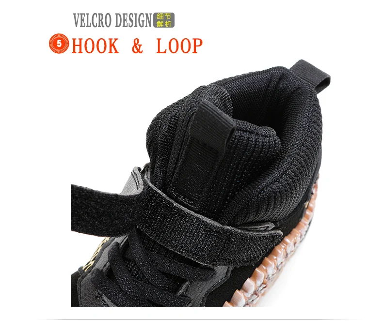 Children's Dinosaur Flash Shoes Autumn Winter for Boys New Genuine Leather Little Kids LED Light Up Casual Glowing Sneakers