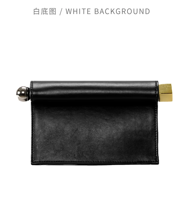 Fashion Roll Edge Foldable Clutch Bag 2026 New Large Metallic Silver Evening Party Ladies Shoulder Handbag
