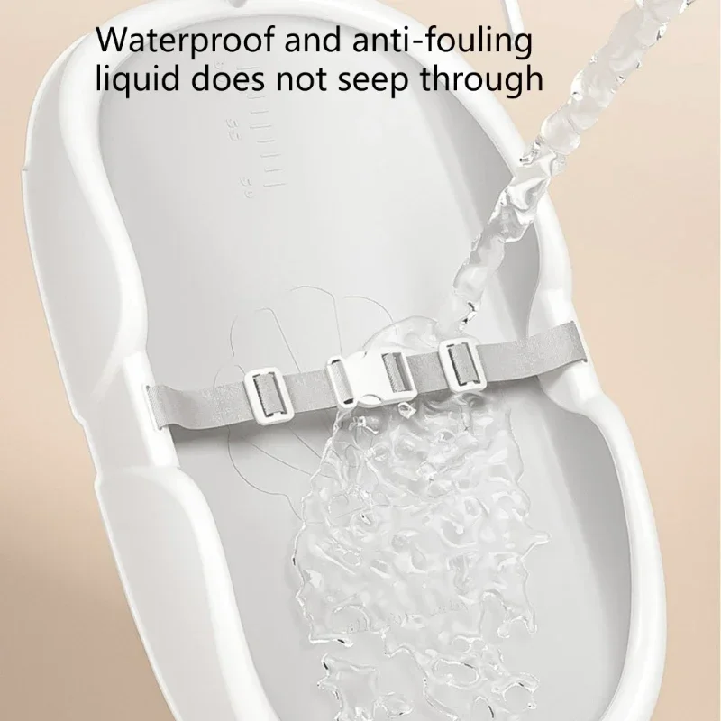Waterproof Baby Changing Pad - Contoured Wipe-Clean Surface with Non-Slip Backing, Fits All Nursery Changing Tables