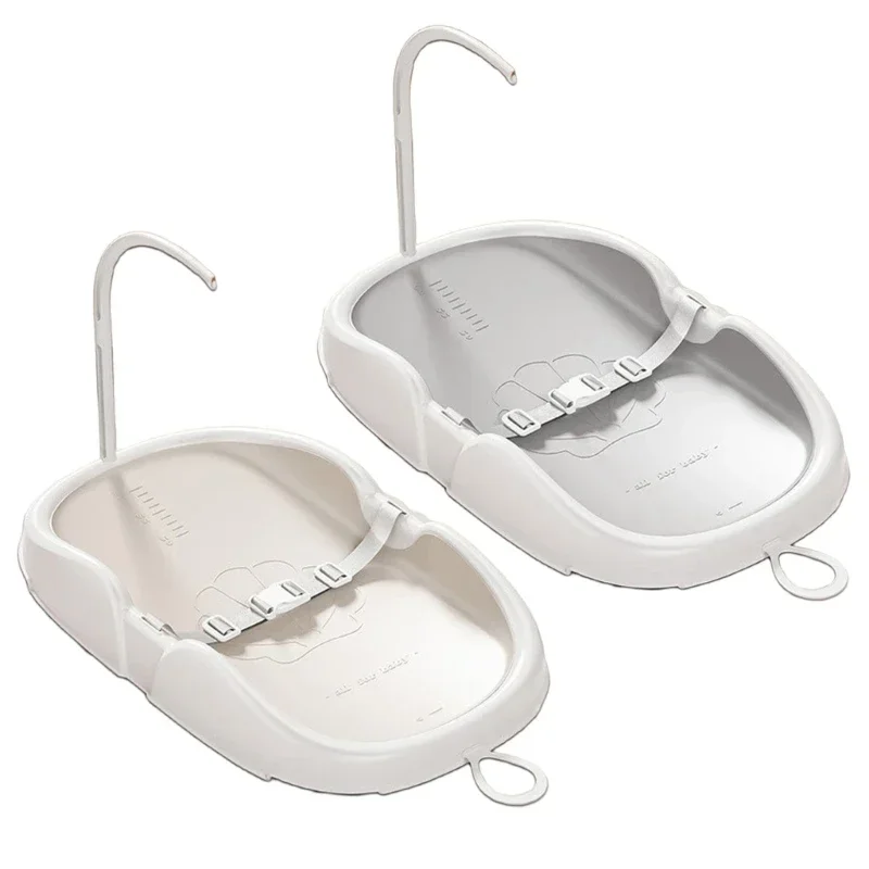 Waterproof Baby Changing Pad - Contoured Wipe-Clean Surface with Non-Slip Backing, Fits All Nursery Changing Tables