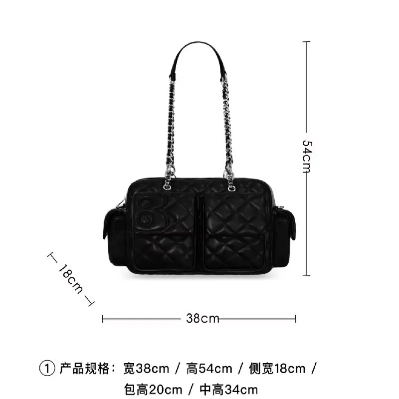 Trendy Design Diaper Bag Crossbody Handbag for Ladies Luxury Brand Solid Color Satchel Best Superstar Show Casual Chic