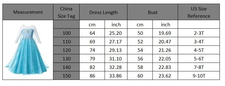 Girl Elsa Anna Princess Dress with LED Light Up Costume for Kids Cosplay Party Clothes Rapunzel Aurora Outfit Carnival Prom Gown