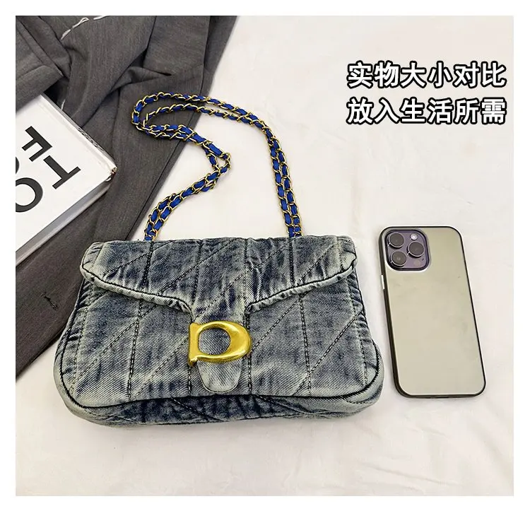 Stylish Simple Letter Logo Diaper Bag Casual Fashionable Leather Crossbody Bag Large Capacity For Women Commuter