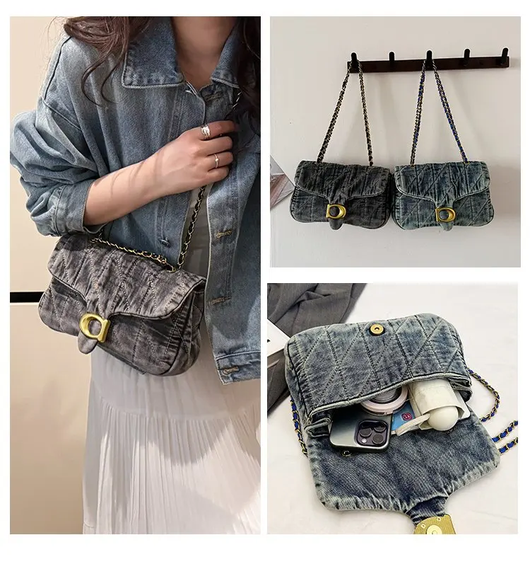 Stylish Simple Letter Logo Diaper Bag Casual Fashionable Leather Crossbody Bag Large Capacity For Women Commuter