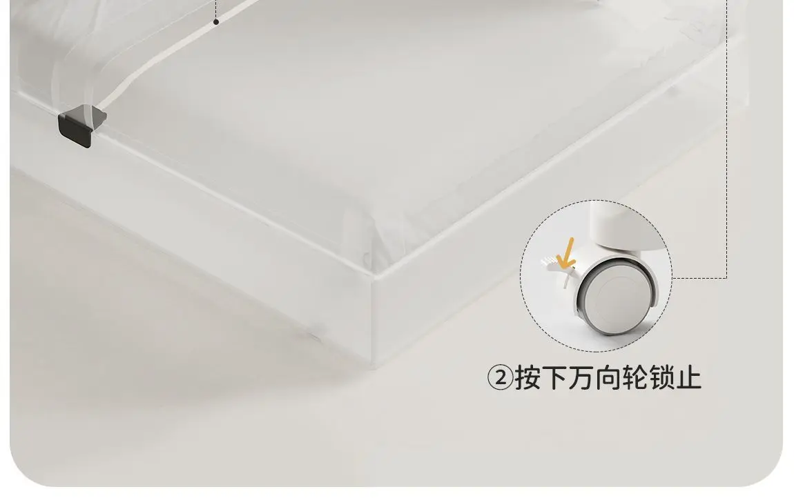 Crib Newborn Splice King Bed Shaking Bed Portable Movable Folding Multifunctional Crib