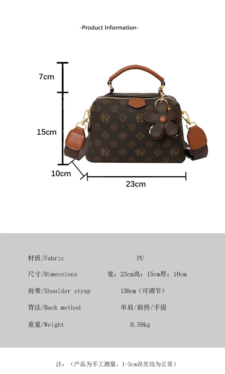 Luxury Parisian-Inspired Tote Bag for Women Elegant Crossbody Handbag Vintage Minimalist Leather with Fashionable Detailing