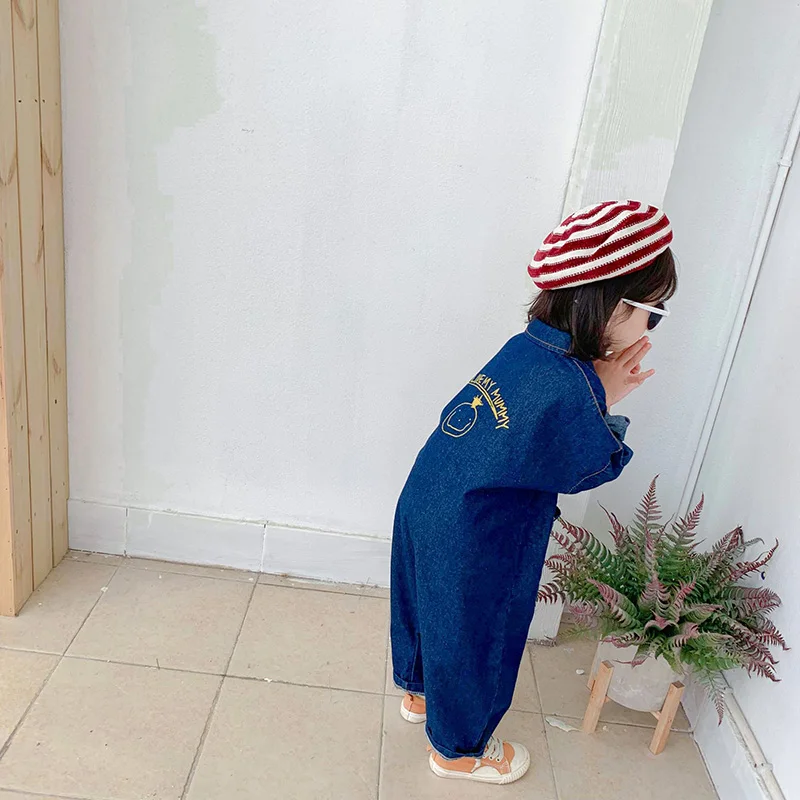 2026 Spring Autumn Toddler Kids Girls One Pieces Overalls  Brief Style Cool Girls Cargo Pants Outfits