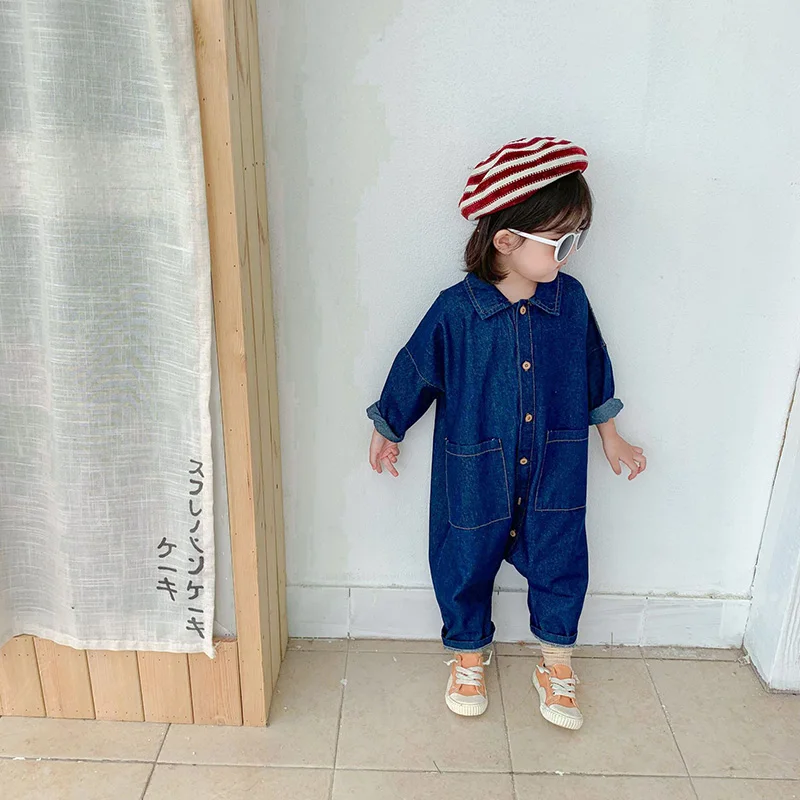 2026 Spring Autumn Toddler Kids Girls One Pieces Overalls  Brief Style Cool Girls Cargo Pants Outfits