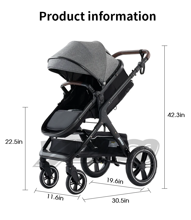 3‑in‑1 Modern Sturdy Baby Pram Unit, Alterable Seating Orientation, High‑Rise Panoramic Sight Chassis, Convenient Quick Single‑Move Collapsible Build, Year‑Round‑Friendly Cushion Combination For Newborn City Excursions And Indoor Downtime