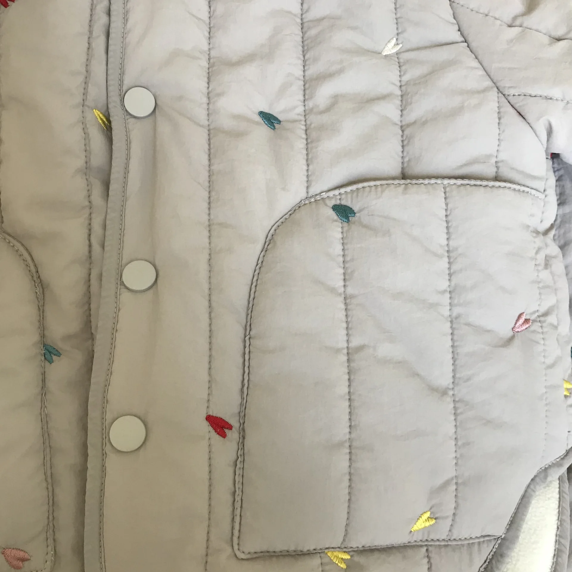 Embroidery Children's Sets Autumn Winter Warm Plush Lining Kids Hooded Jacket and Pants for Boys and Girls Sets