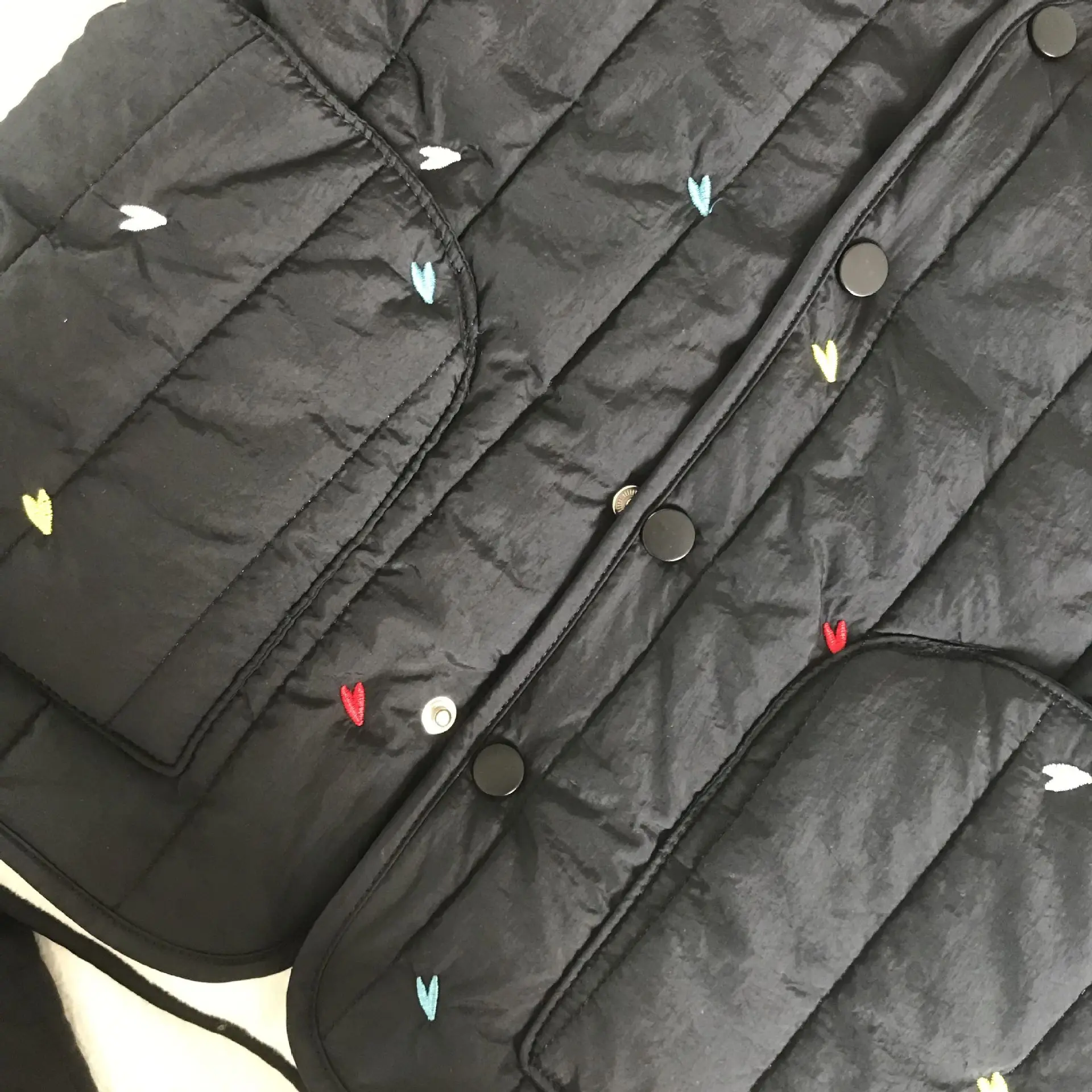 Embroidery Children's Sets Autumn Winter Warm Plush Lining Kids Hooded Jacket and Pants for Boys and Girls Sets