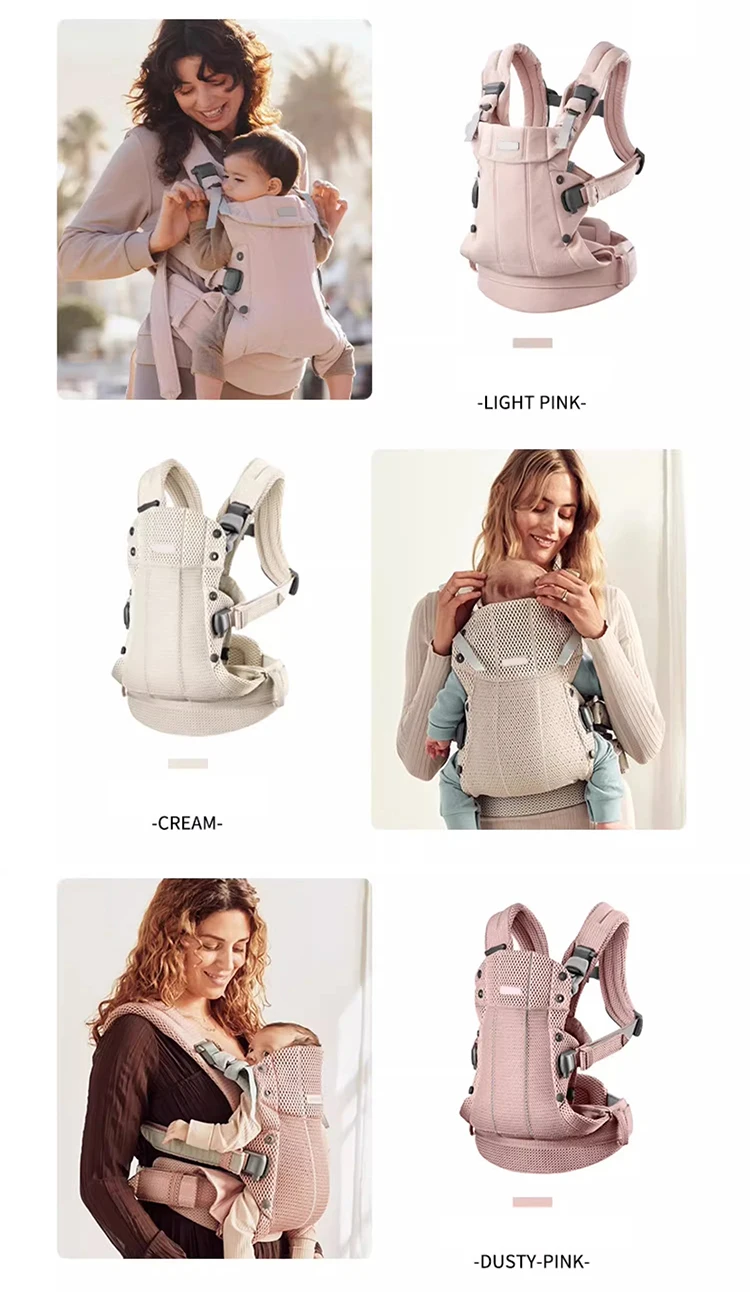 BabyBjorn Baby Carrier in 3D Mesh | Ergonomic 3-in-1 Design Supporting Newborns and Toddlers (7-40 Pounds)