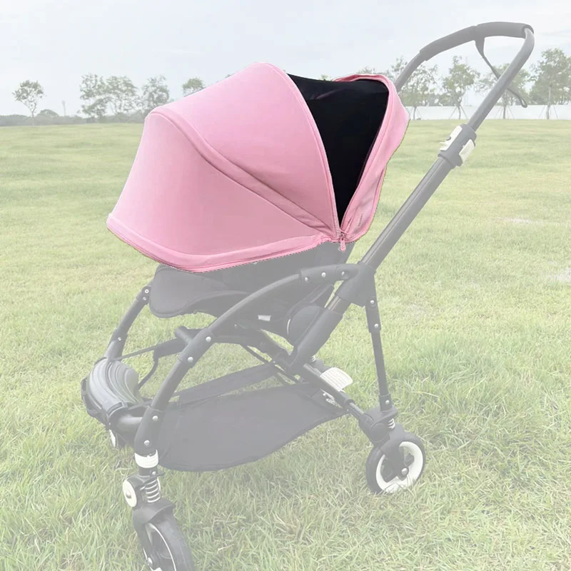 Bee Buggy Sun Canopy For Bugaboo Bee3 Bee5 Stroller Sunshade Awning Textile with Mesh Window Expandable Baby Cart Roof